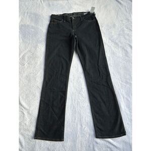 Wrangler Q-Baby Jeans, Size 11/12 x 36 No Gap Waist, Dark Wash NWT Stretch, Tall